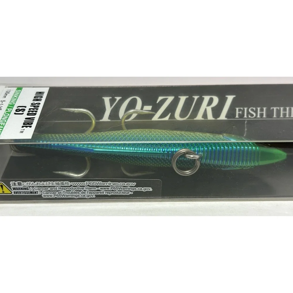 Yo-Zuri Big Game High Speed Vibe 5 1/4 inch BUNKER Sinking Saltwater New‎